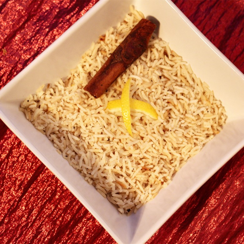 “You Shook Me All Night Long” Cardamom & Coconut Infused Basmati Rice