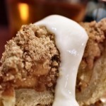 “Dear Future Husband – Don’t Ever Rock the Boat” Warm Deep Dish Apple Crumble Pie with Whipped Maple Cream