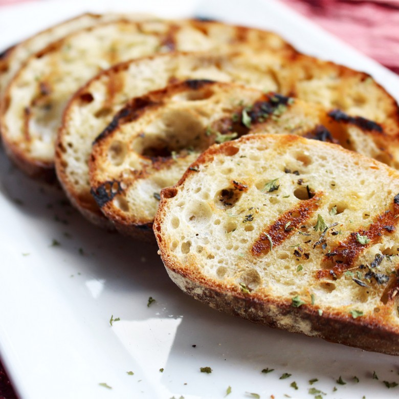 “Quid Pro Quo Butter Your Bread on Both Sides” Grilled Garlic Bread