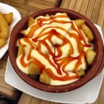 “Inside Out” Spanish Patatas Bravas Crisp Spiced Potatoes