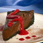 “What Should I Know About You That I’d Never Think To Ask About?” Chocolate Torte with Raspberry Coulis