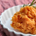 “Kiss And Tell” Maple Whipped Sweet Potatoes