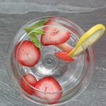 Beautiful You Strawberry, Mint ‘Spa’ Infused Water.