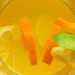 Tenacious Citrus Turmeric ’Spa’ Infused Water.