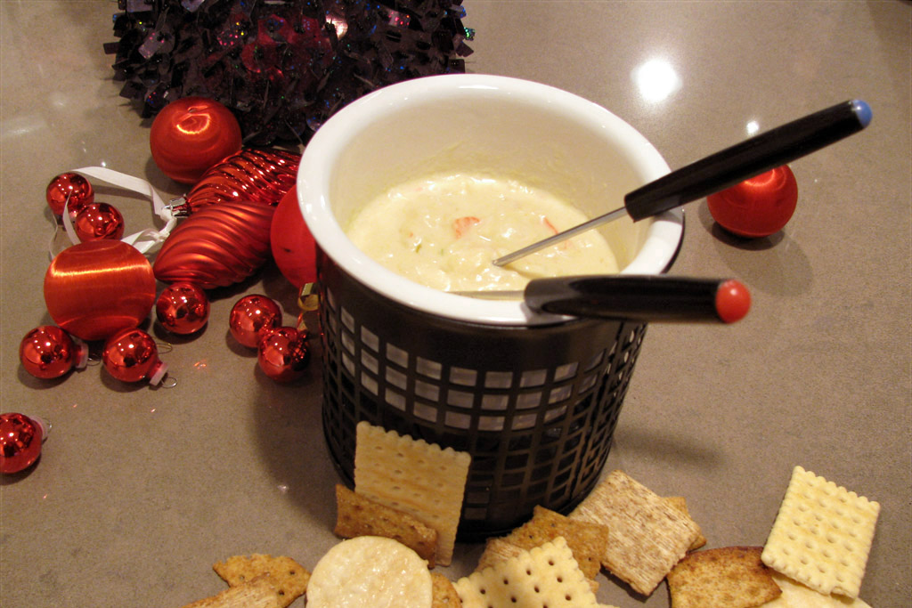 Crab Dip with Warm Crostini_IMG_3947 Cheese Fondue