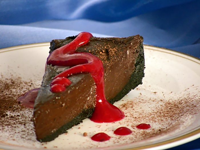 “What Should I Know About You That I’d Never Think To Ask About?” Chocolate Torte with Raspberry Coulis