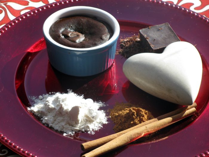 “Naughty But Spiced” Molton Lava Chocolate Cakes