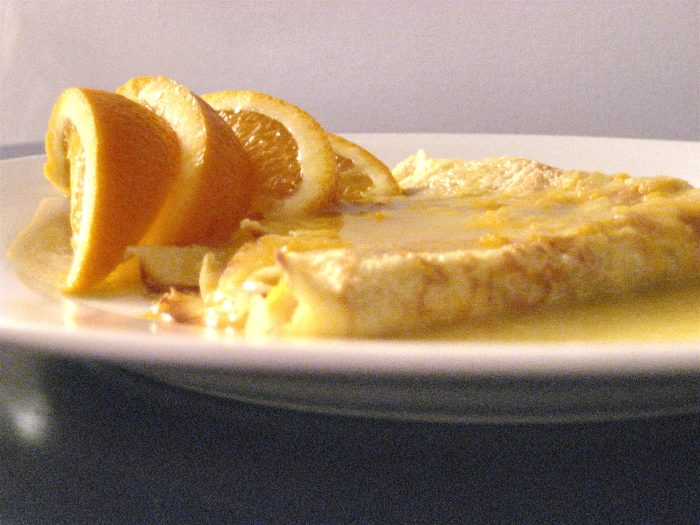 “Signed, Sealed, Delivered” Sumptuous Crêpes Suzette