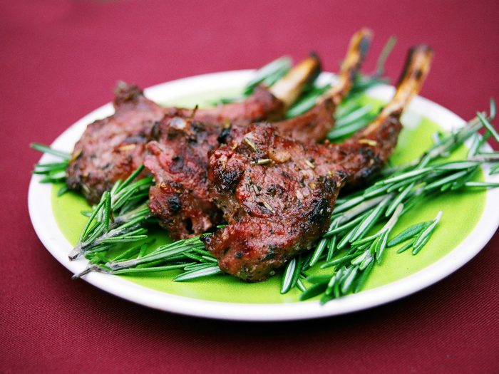 Grilled Provençal Lamb Chops