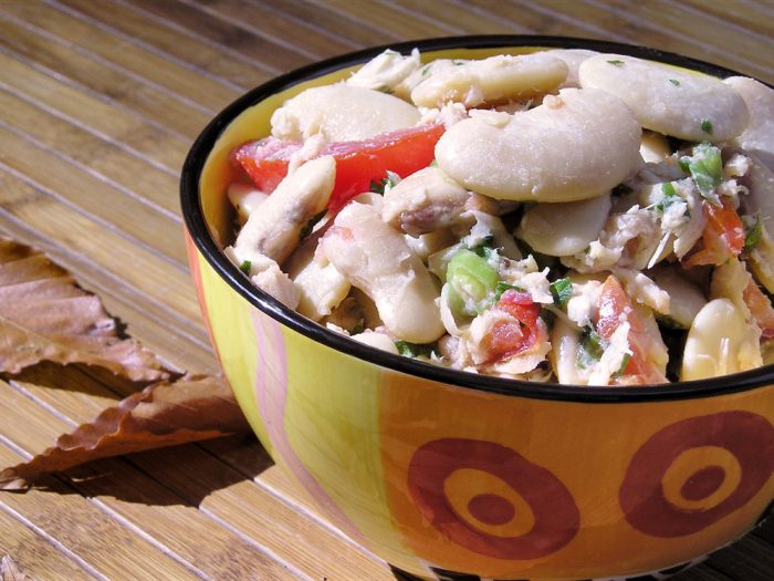 Tuscan Bean Salad with Tuna