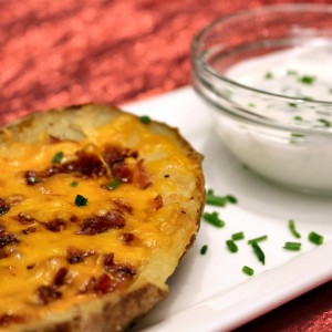 Bacon Stuffed Potato Skins Bacon Stuffed Potato Skins