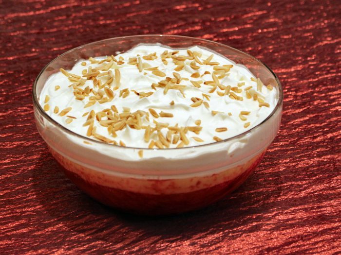“Winter Wonderland” – My Grandmother’s Delicious English Trifle