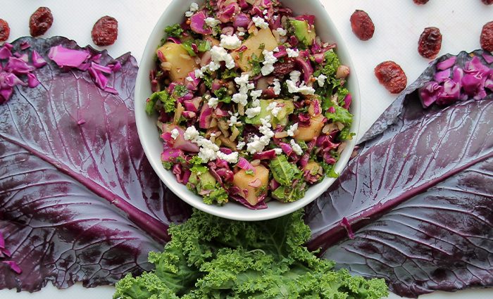 Clarity Kale, Brown Rice & Avocado Medley.