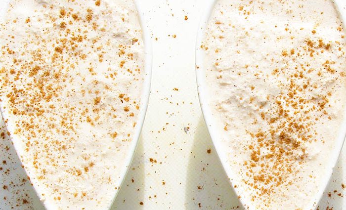 Balanced Cinnamon Coconut Ice Cream.