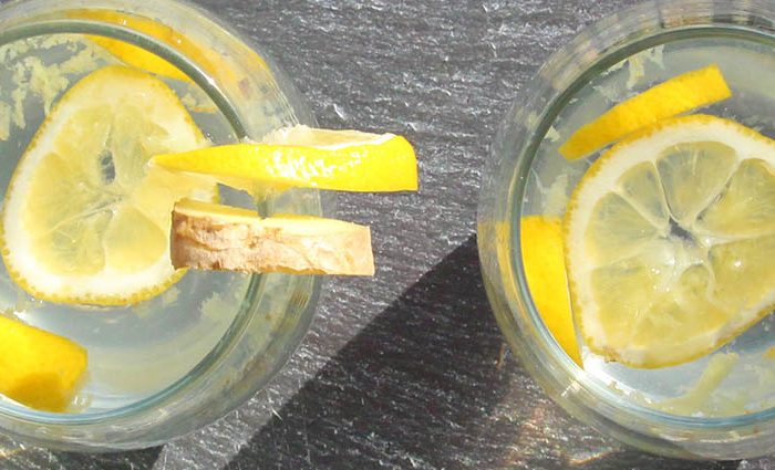 Boos† Lemon Ginger Honey ‘Spa’ Infused Water.