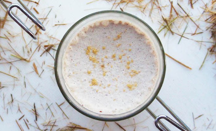 ‘Inner Goddess’ Calming Sweetgrass Latte Tea Tonic.