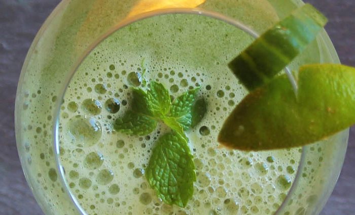 Rocket Fuel Mojito Slushy.