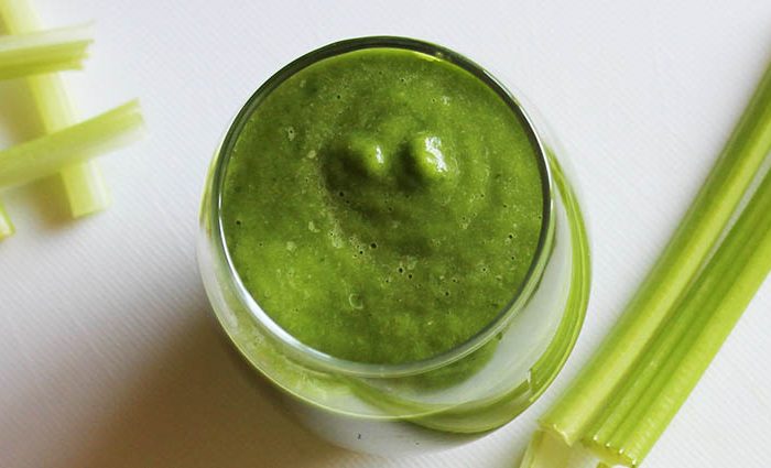 Rocket Fuel Green SuperPower Smoothie.