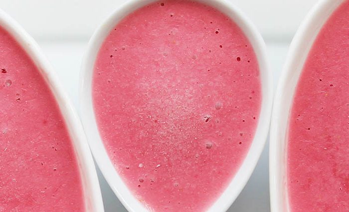 SafeSpace Strawberry Sorbet.