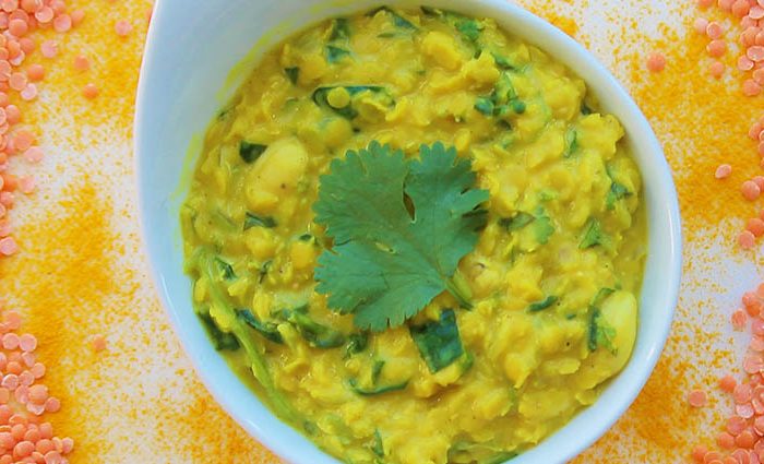 Tenacious Coconut Lemon Lime Red Lentil Pilaf.