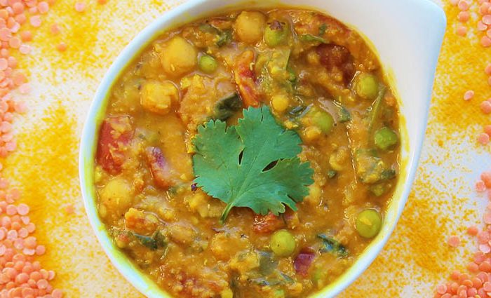Tenacious Coconut Spiced Red Lentil Curry.